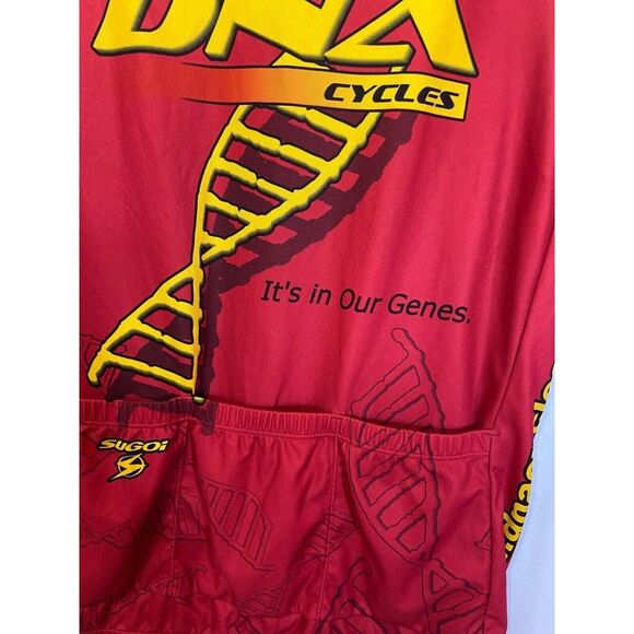 #3535 SUGOI Biclying half-zipper shirt Mens size L - Picture 8 of 9